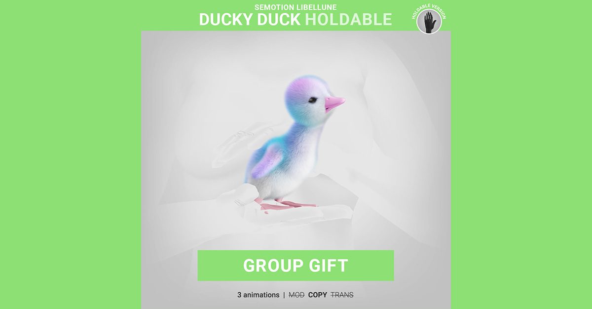 SEmotion Libellune Limited Group Gift – Ducky Duck Holdable