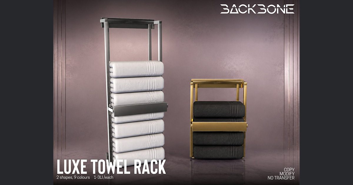 New BackBone Group Gift Luxe Towel Rack