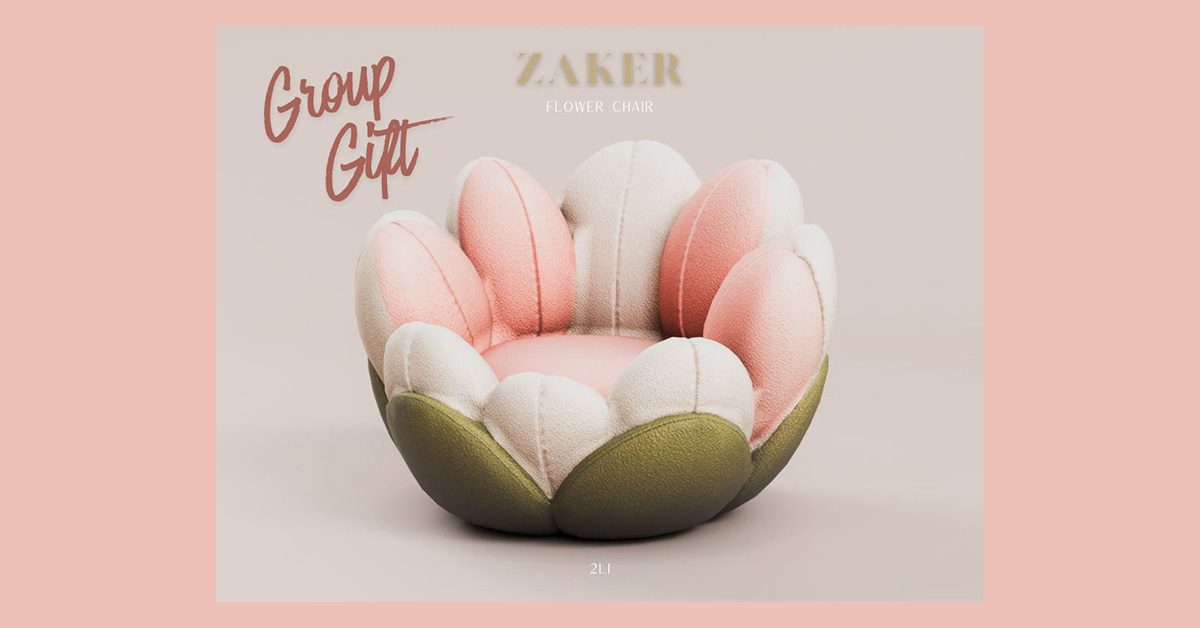 Zaker Group Gift Flower Chair