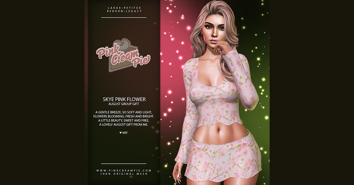 August Group Gift Skye at Pink Cream Pie